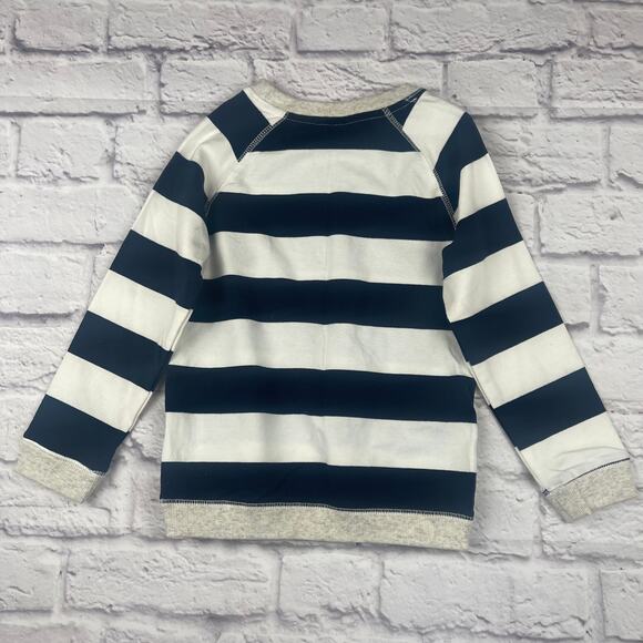 K0-1008 Boy's Long Sleeve Stripe Pullover sz 120/60 (6-7yrs) - Picture 4 of 4
